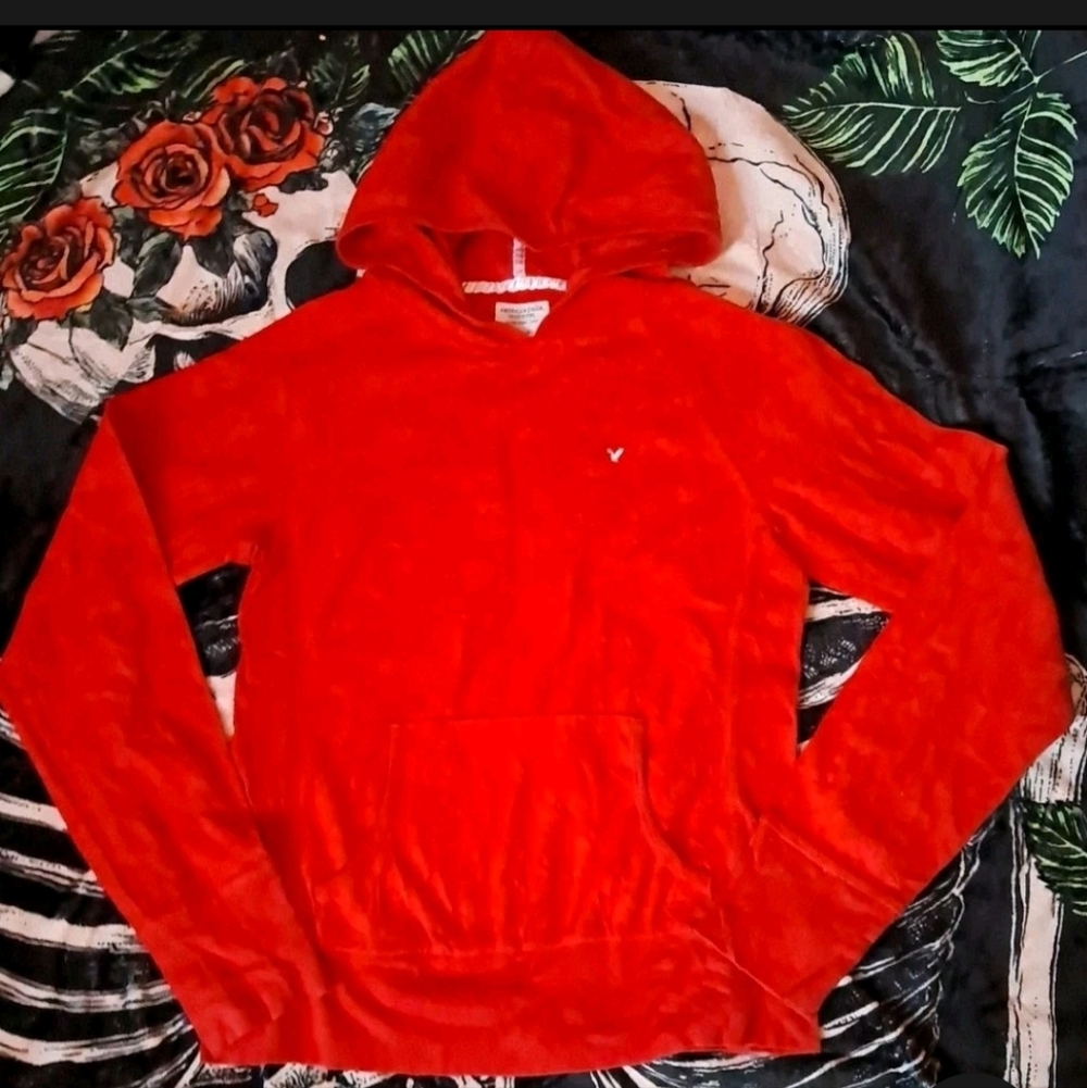 American Eagle Outfitters Red Hoodie